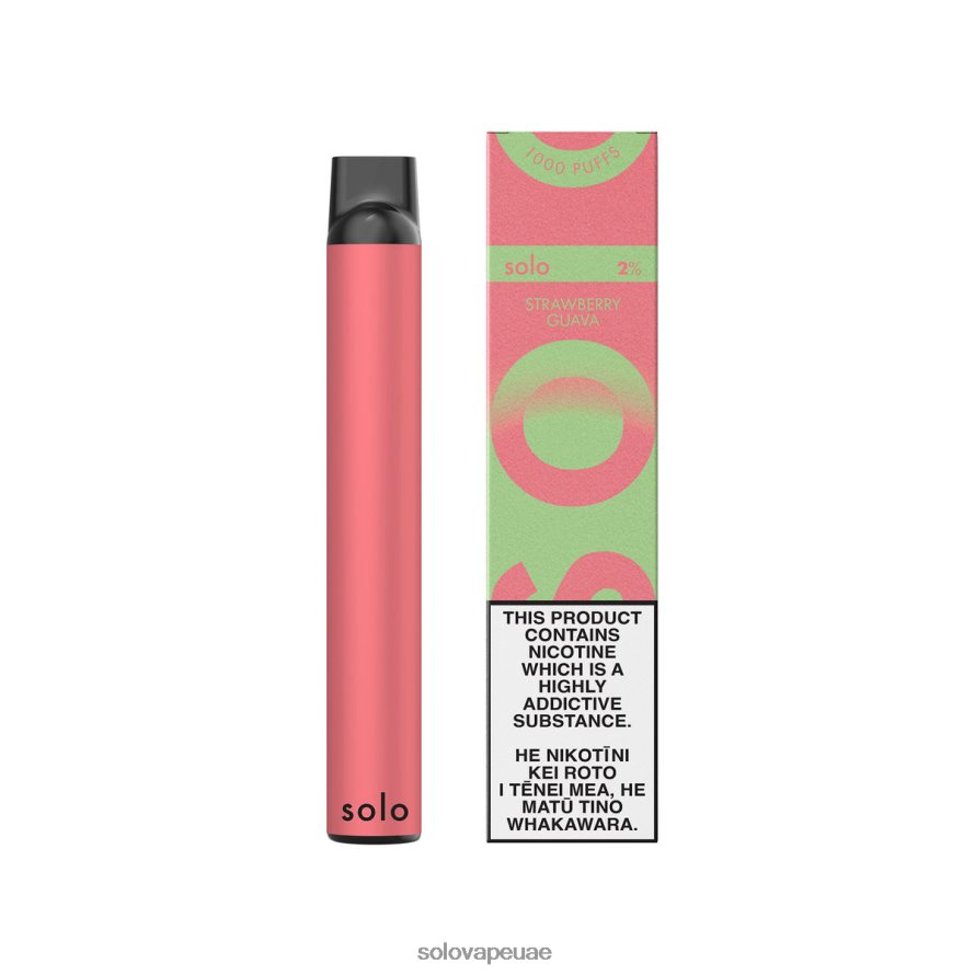 Solo Vape Device - Solo مجموعة vape Paradise القابل للتصرف جوافة فراولة 4L4J0P21