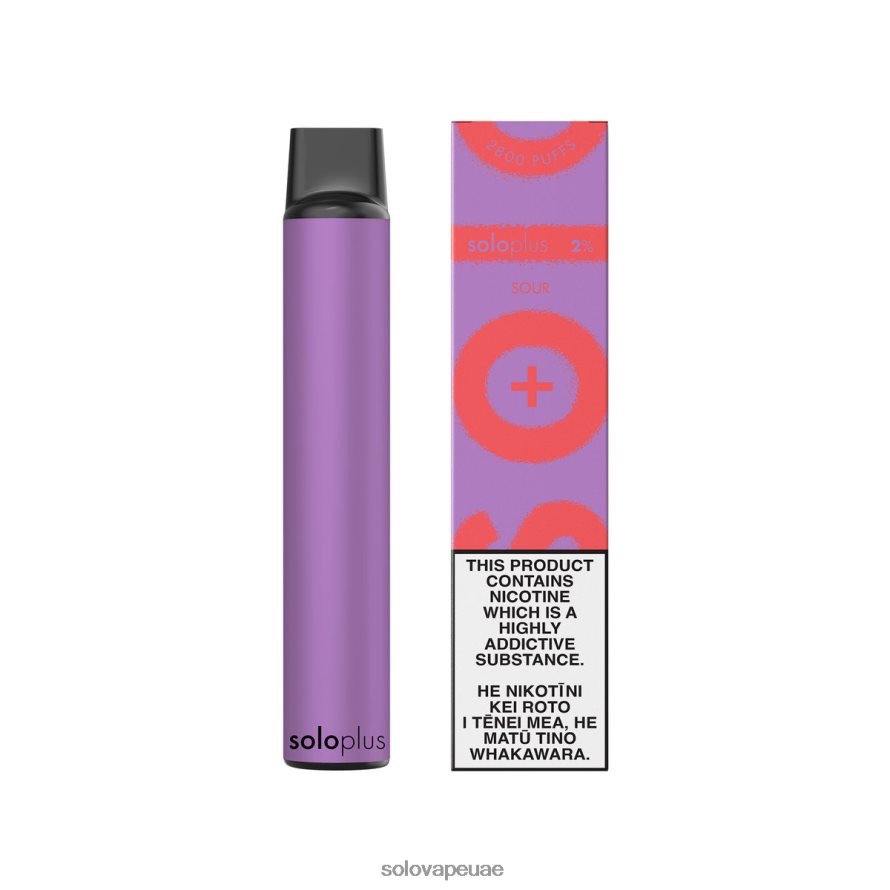 Solo Vape Disposable - Solo Plus vape القابل للتصرف حامِض 4L4J0P25