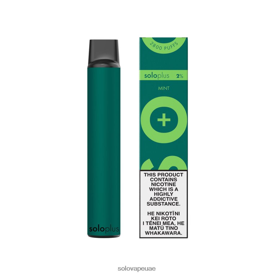 Solo Vape Disposable - Solo Plus vape القابل للتصرف نعناع 4L4J0P33