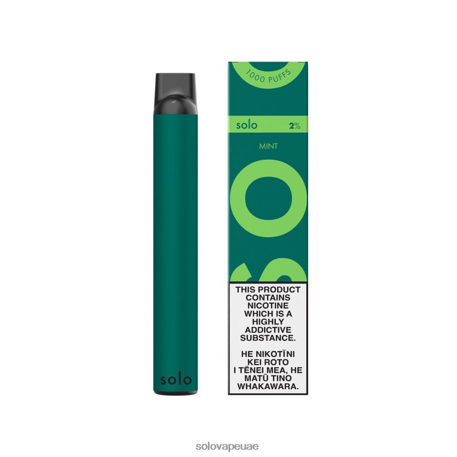 Solo Vape Disposable - Solo vape القابل للتصرف نعناع 4L4J0P1
