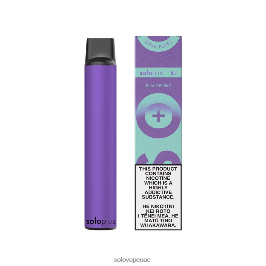 Solo Vape Dubai - Solo Plus مجموعة vape Paradise القابل للتصرف بلاك بيري 4L4J0P38