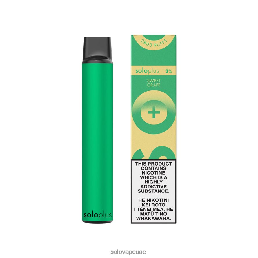 Solo Vape نكهة - Solo Plus مجموعة vape Paradise القابل للتصرف العنب الحلو 4L4J0P40