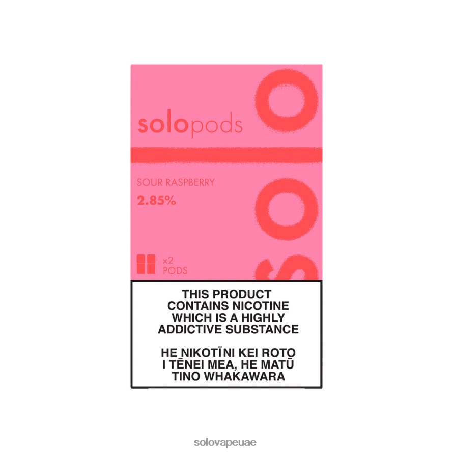 Solo Vape Abu Dhabi - Solo جراب بديل 2-pack التوت الحامض 4L4J0P59