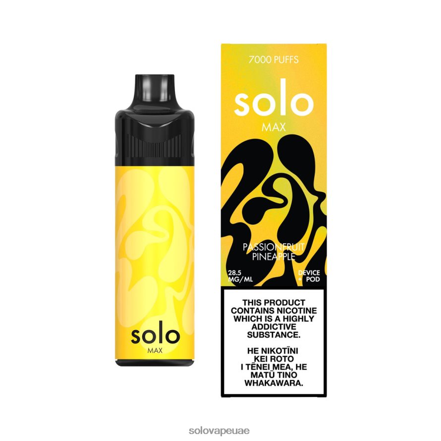 Solo Vape Device - Solo MAX طقم جراب الأناناس العاطفة 4L4J0P69