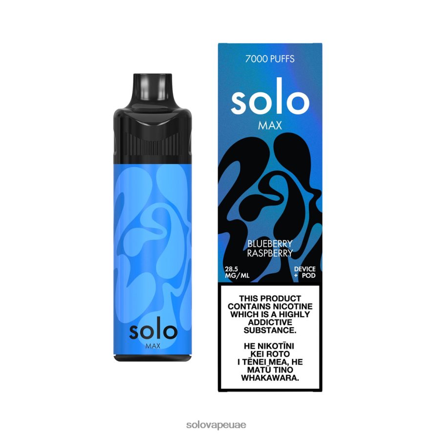 Solo Vape Disposable - Solo MAX طقم جراب توت العليق 4L4J0P65