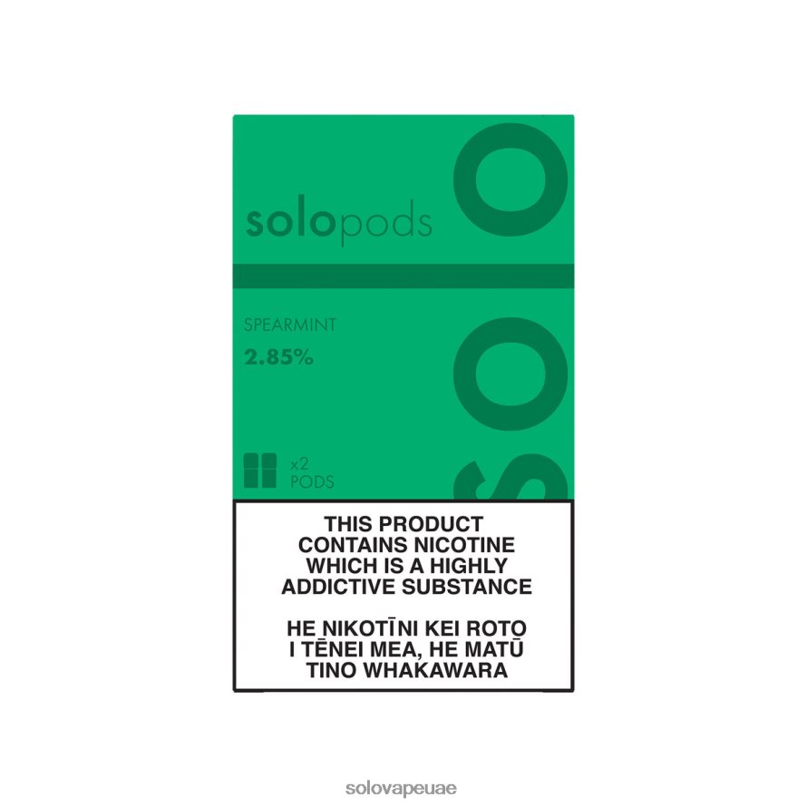 Solo Vape Dubai - Solo جراب بديل 2-pack النعناع 4L4J0P62