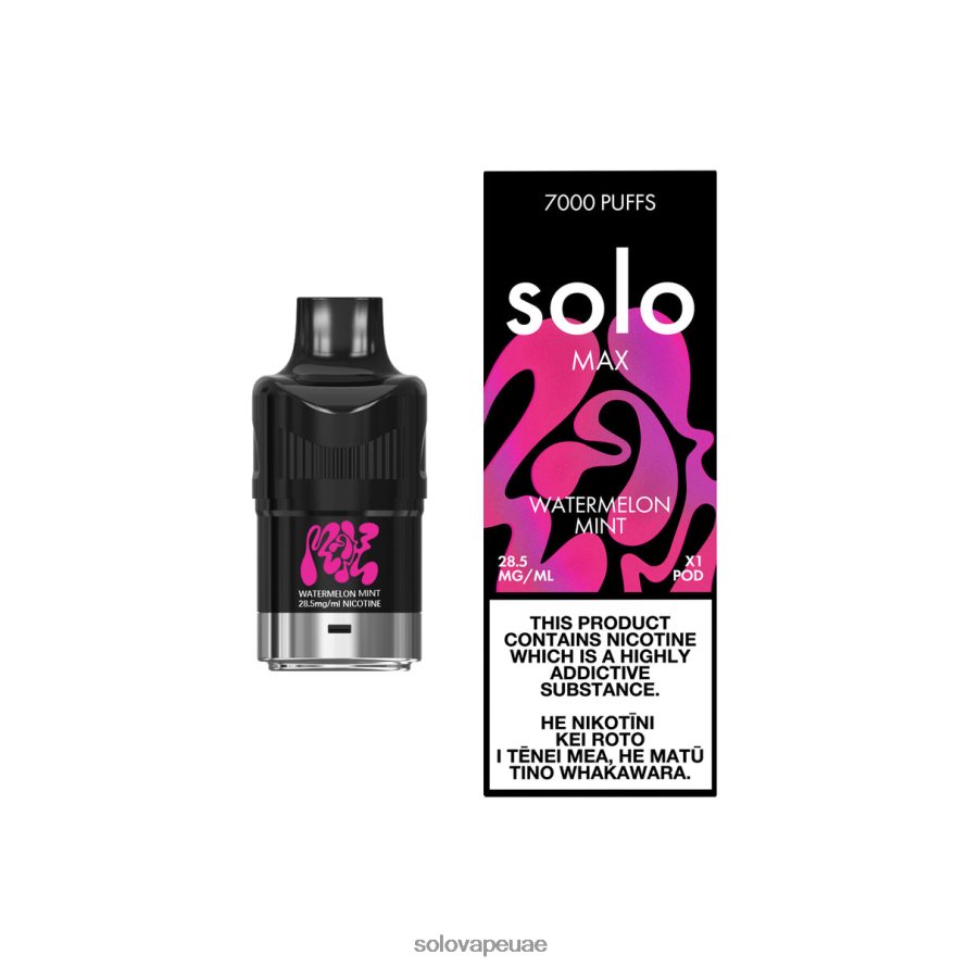 Solo Vape Dubai - Solo MAX جراب نعناع البطيخ 4L4J0P86