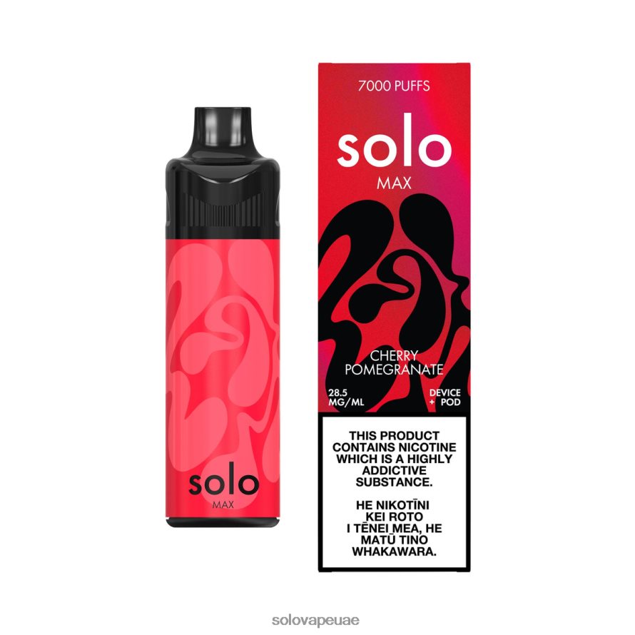 Solo Vape Uae - Solo MAX طقم جراب الرمان الكرز 4L4J0P66