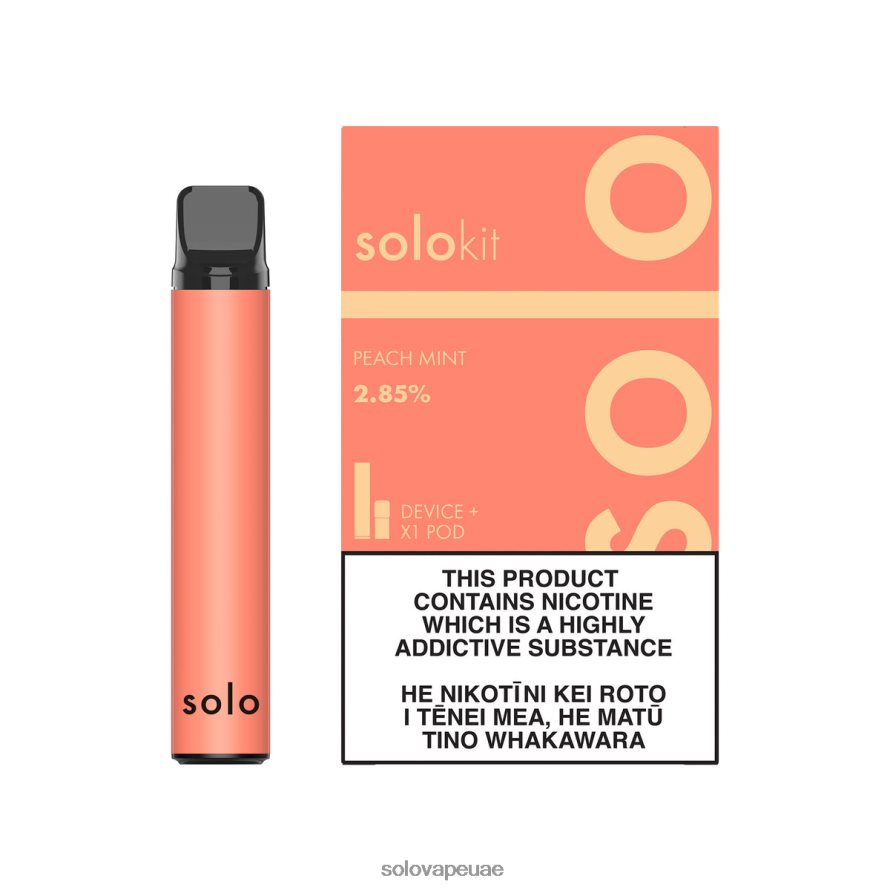 Solo Vapes - Solo طقم جراب نعناع الخوخ 4L4J0P44