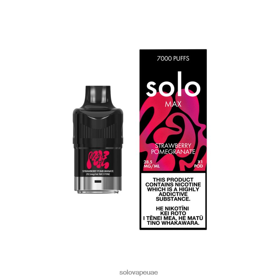 Solo Vapes - Solo MAX جراب رمان الفراولة 4L4J0P84